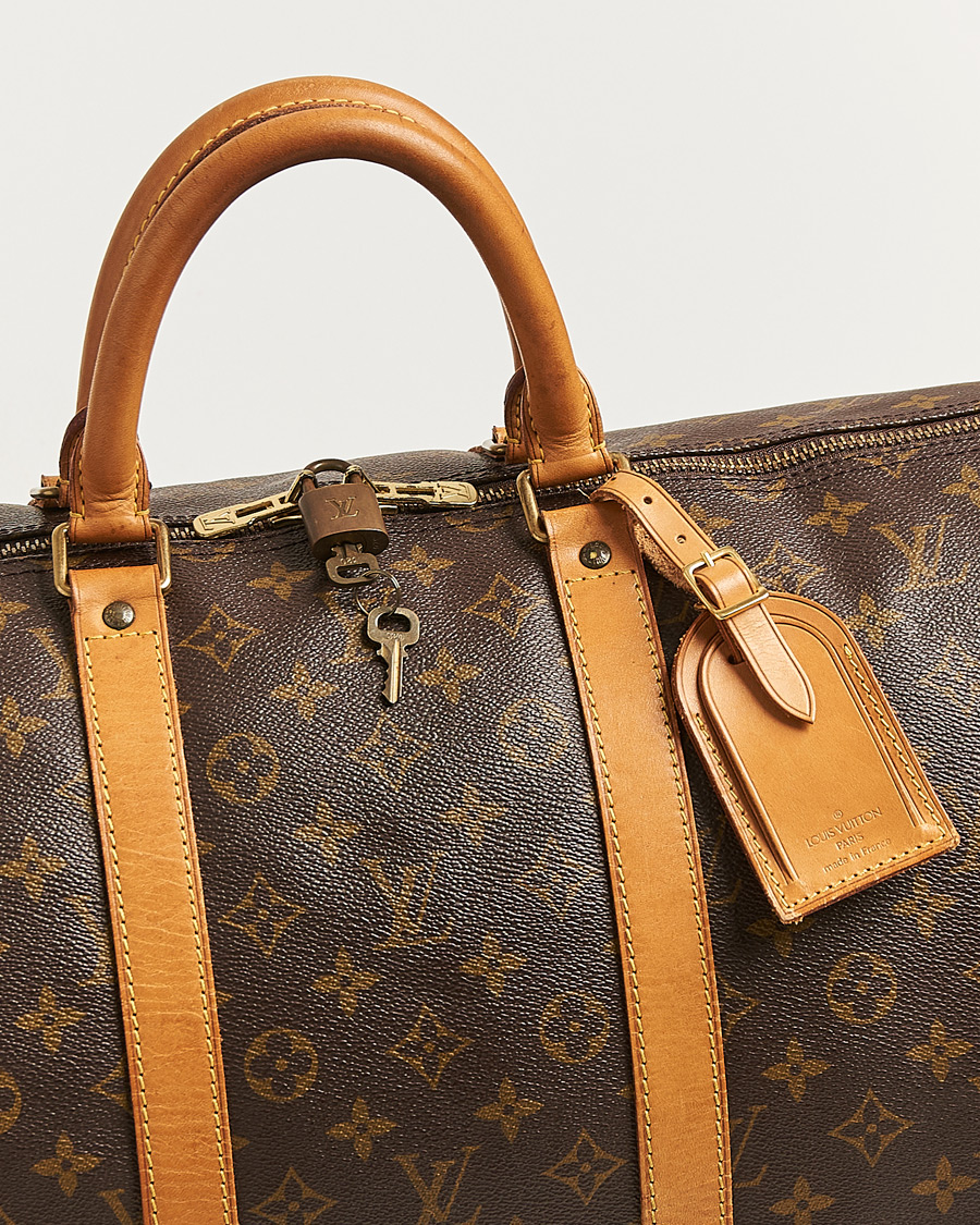 Uomini | Pre-Owned & Vintage Bags | Louis Vuitton Pre-Owned | Keepall Bandouliére 55 Monogram