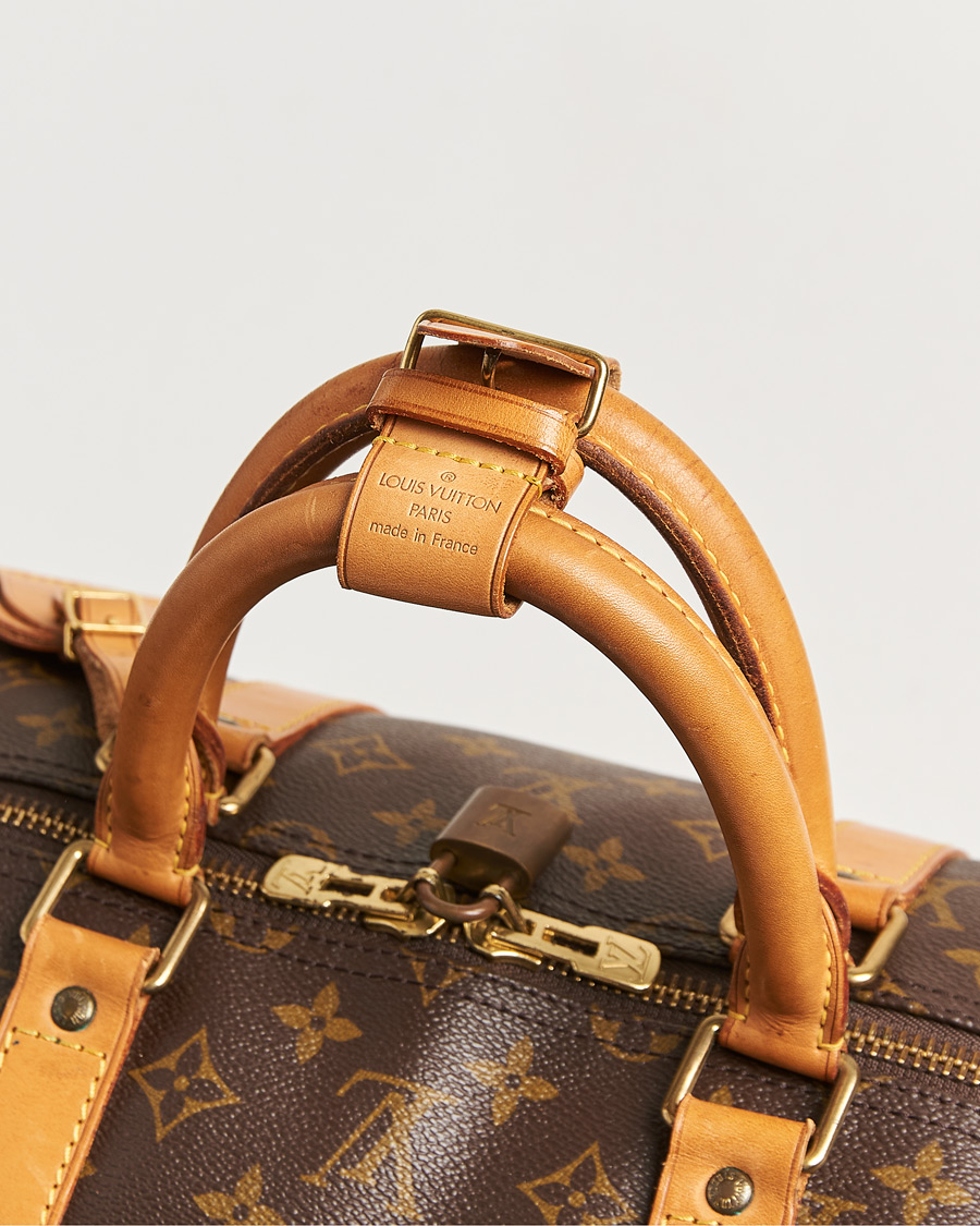 Uomini | Pre-Owned & Vintage Bags | Louis Vuitton Pre-Owned | Keepall Bandouliére 55 Monogram