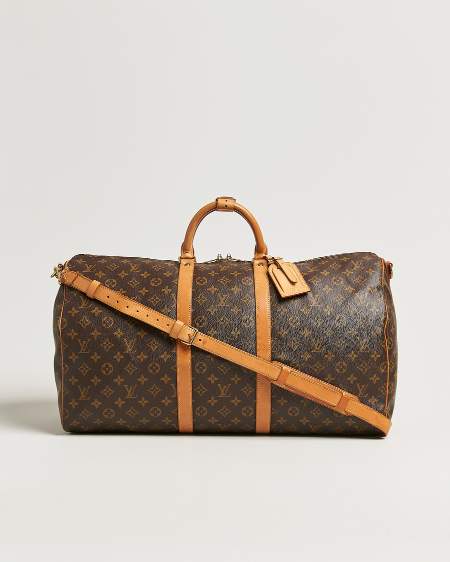 Uomini | Pre-Owned & Vintage Bags | Louis Vuitton Pre-Owned | Keepall Bandouliére 55 Monogram