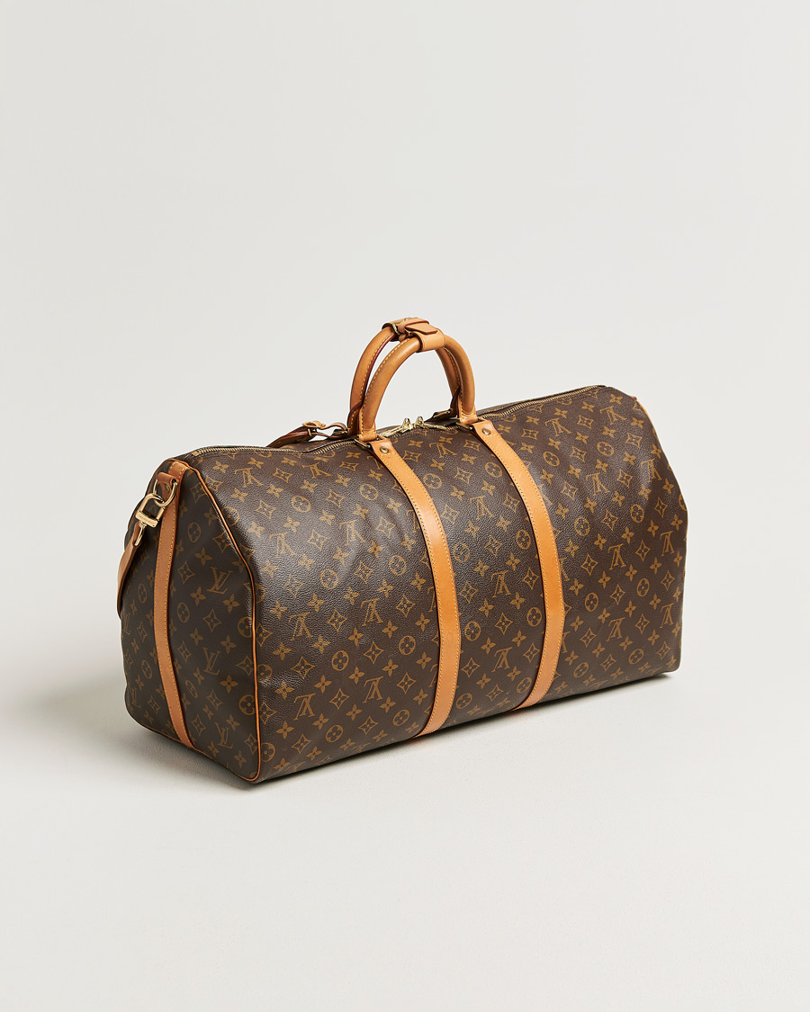Uomini | Pre-Owned & Vintage Bags | Louis Vuitton Pre-Owned | Keepall Bandouliére 55 Monogram