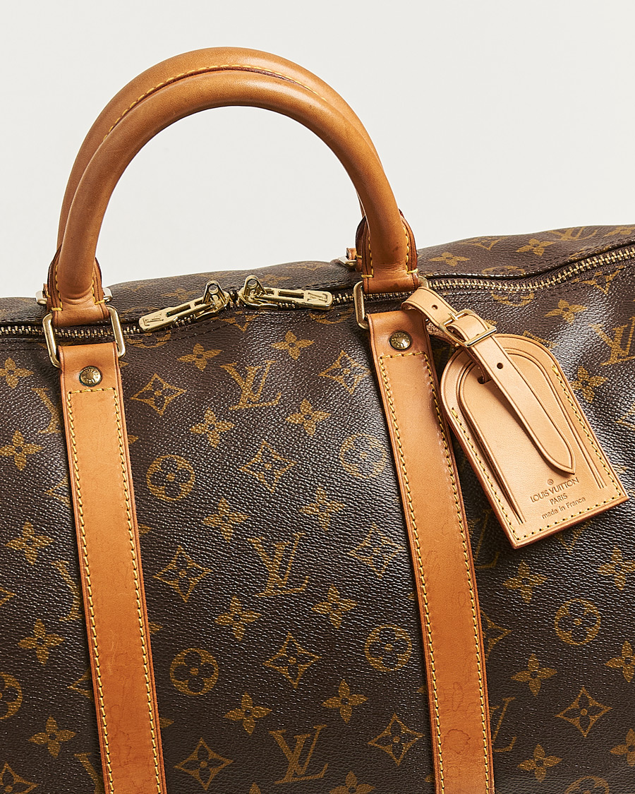 Uomini | Pre-Owned & Vintage Bags | Louis Vuitton Pre-Owned | Keepall Bandouliére 55 Monogram