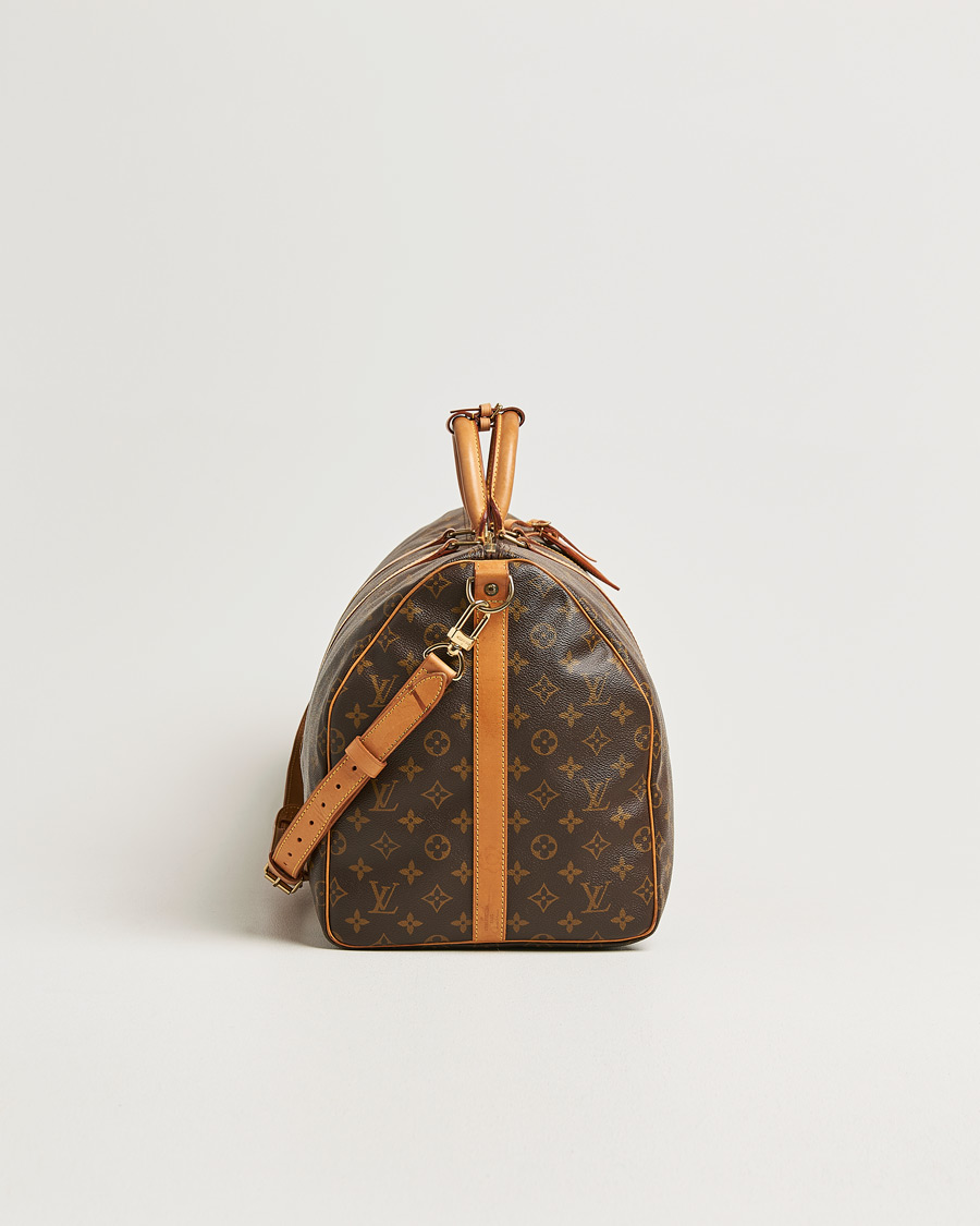 Uomini | Pre-Owned & Vintage Bags | Louis Vuitton Pre-Owned | Keepall Bandouliére 55 Monogram
