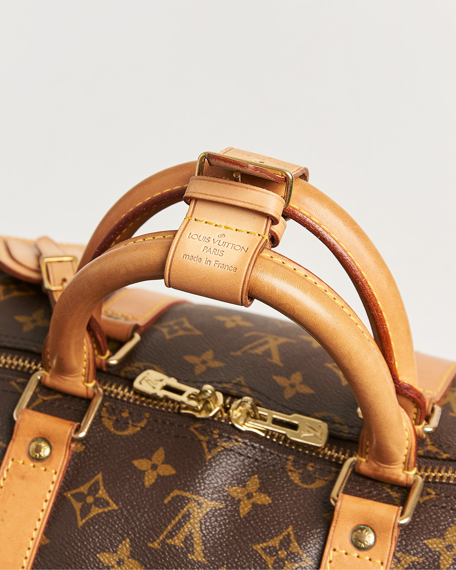 Uomini | Pre-Owned & Vintage Bags | Louis Vuitton Pre-Owned | Keepall Bandouliére 55 Monogram