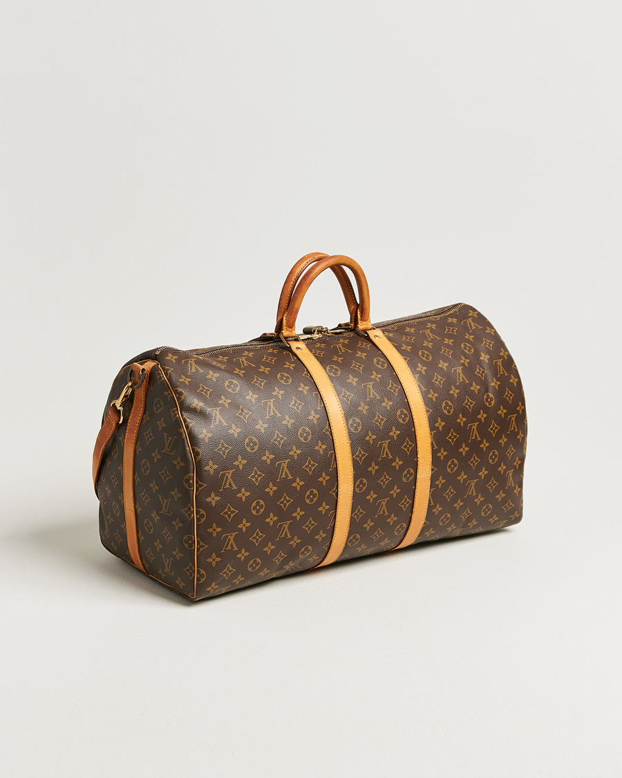 Uomini | Pre-Owned & Vintage Bags | Louis Vuitton Pre-Owned | Keepall Bandouliére 55 Monogram