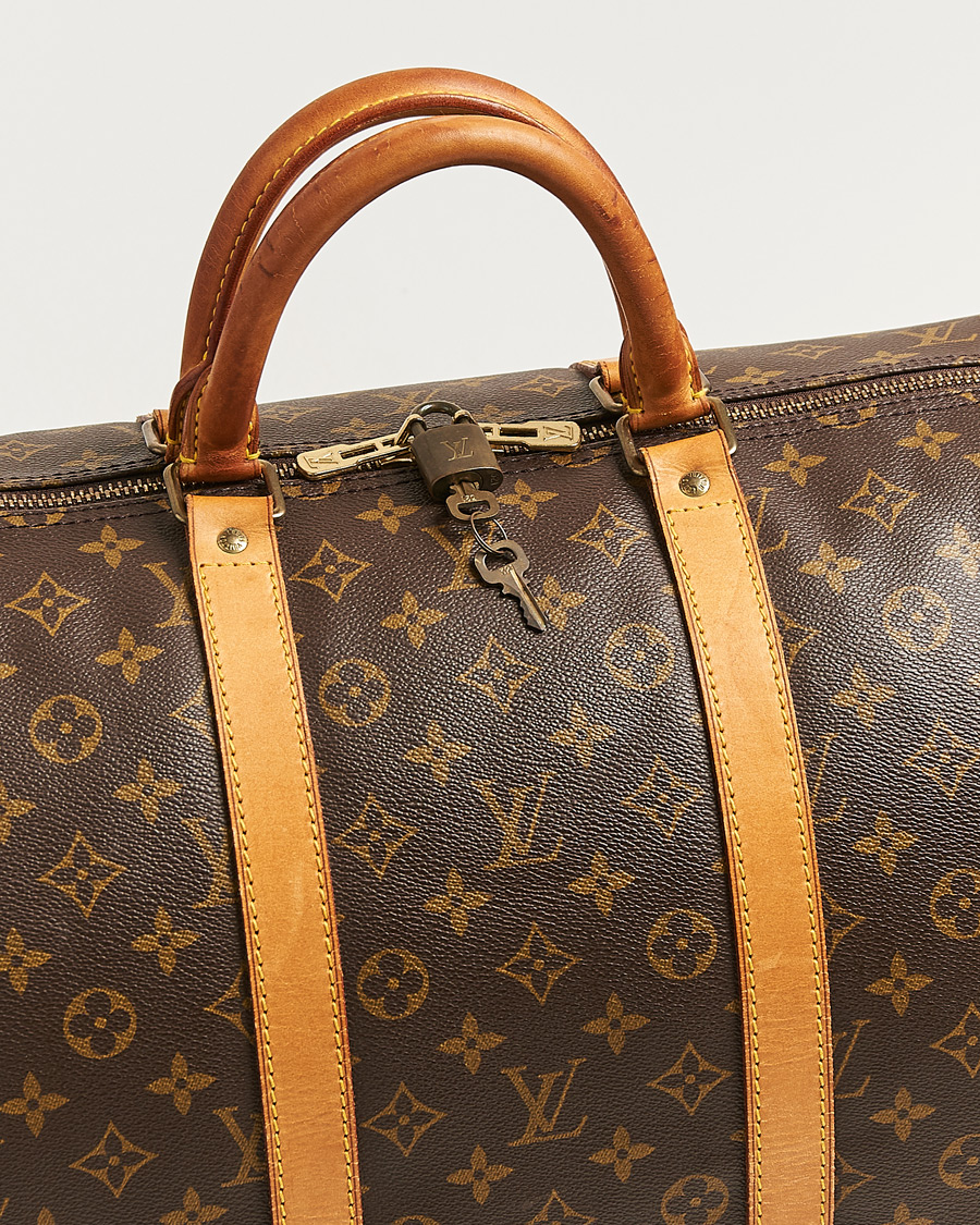 Uomini | Pre-Owned & Vintage Bags | Louis Vuitton Pre-Owned | Keepall Bandouliére 55 Monogram