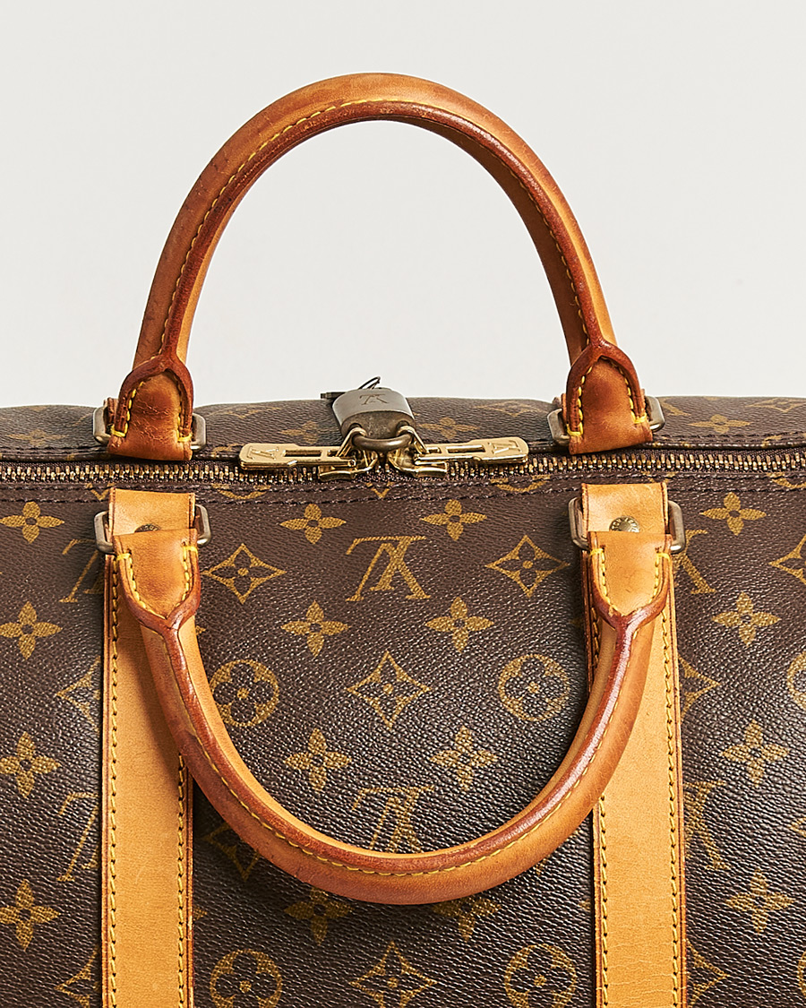 Uomini | Pre-Owned & Vintage Bags | Louis Vuitton Pre-Owned | Keepall Bandouliére 55 Monogram