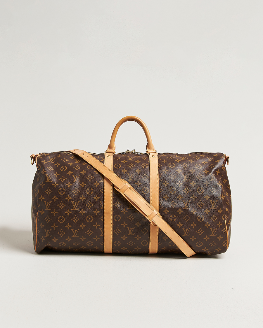 Uomini | Pre-Owned & Vintage Bags | Louis Vuitton Pre-Owned | Keepall Bandouliére 55 Monogram