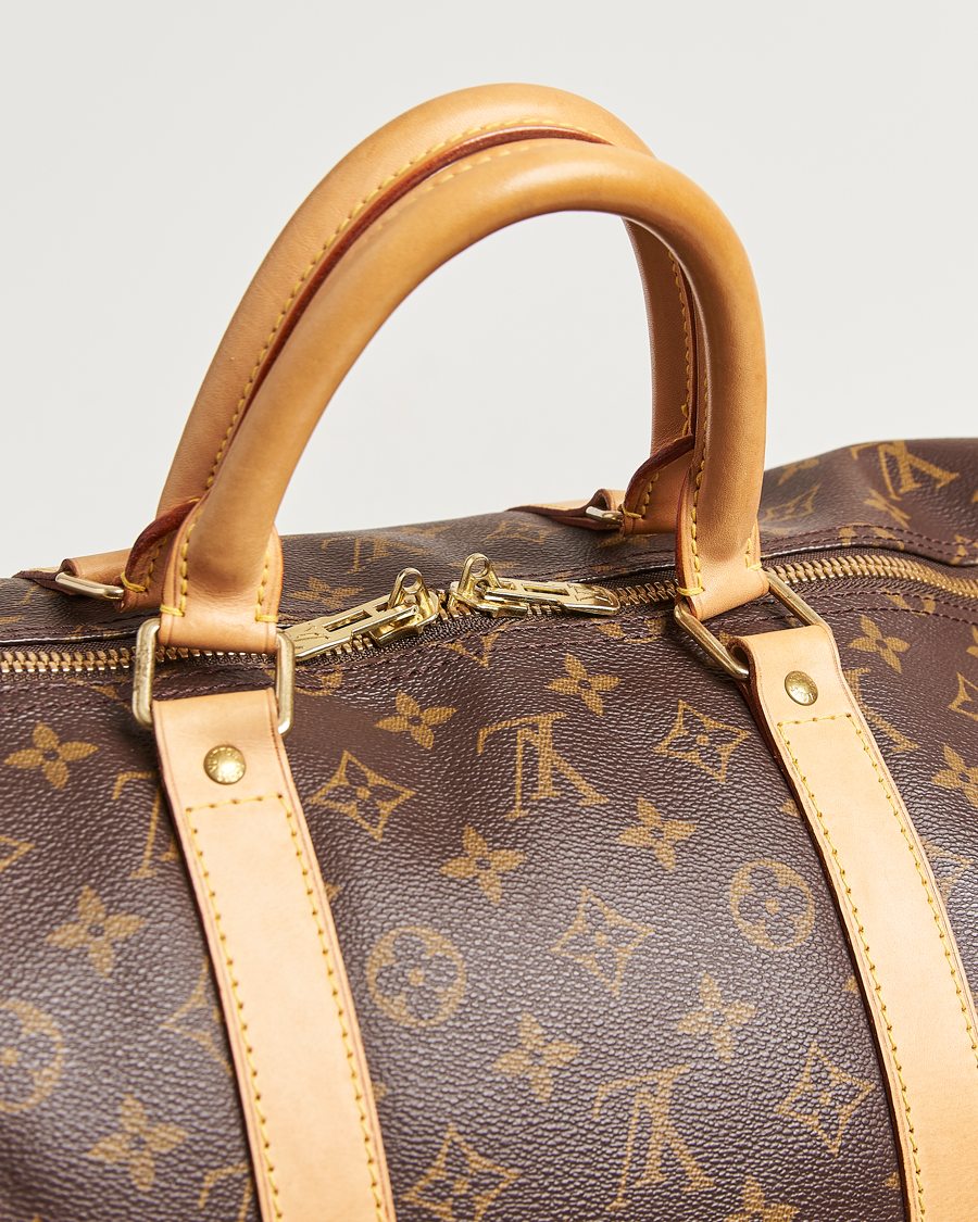 Uomini | Pre-Owned & Vintage Bags | Louis Vuitton Pre-Owned | Keepall Bandouliére 55 Monogram