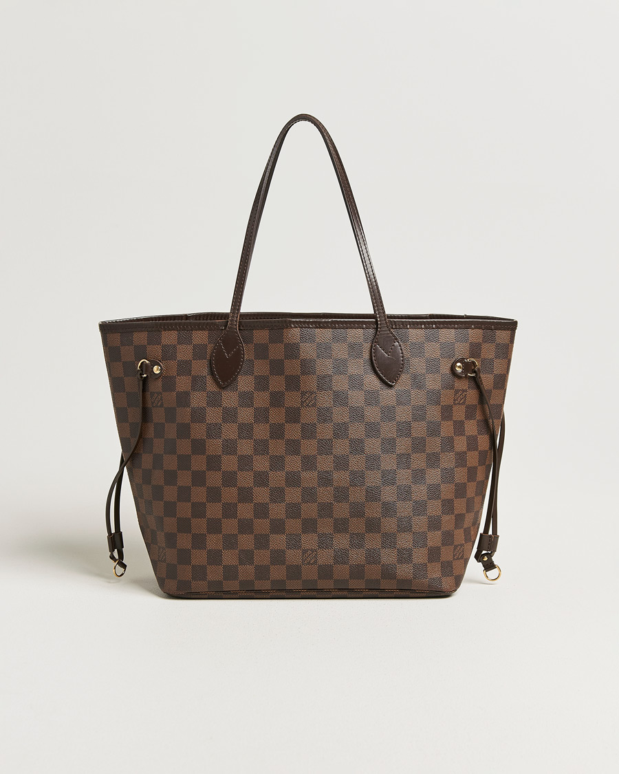 Uomini | Pre-Owned & Vintage Bags | Louis Vuitton Pre-Owned | Neverfull MM Damier Ebene