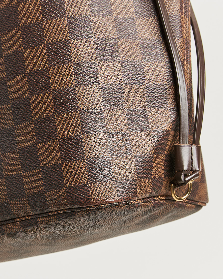 Uomini | Pre-Owned & Vintage Bags | Louis Vuitton Pre-Owned | Neverfull MM Damier Ebene