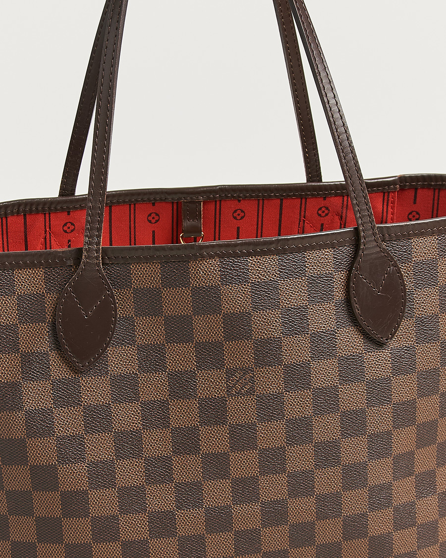 Uomini | Pre-Owned & Vintage Bags | Louis Vuitton Pre-Owned | Neverfull MM Damier Ebene