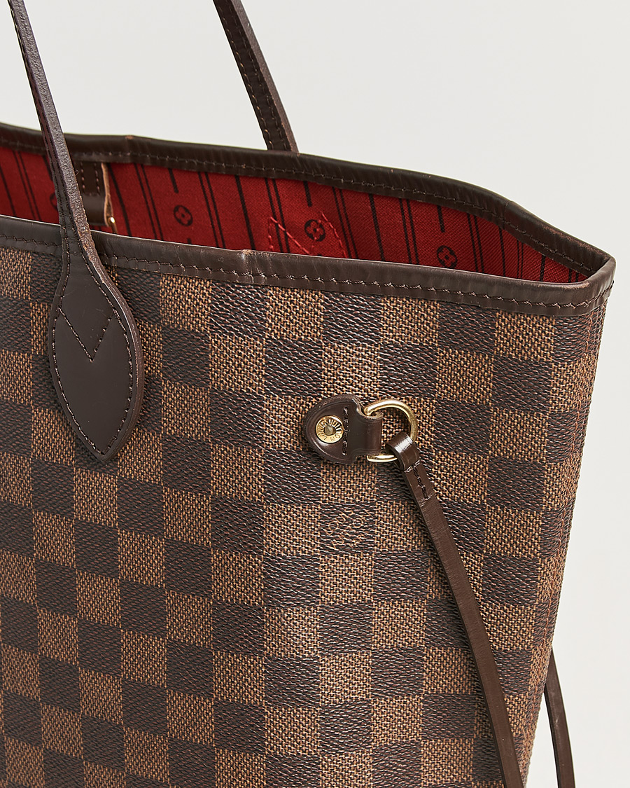 Uomini | Pre-Owned & Vintage Bags | Louis Vuitton Pre-Owned | Neverfull MM Damier Ebene