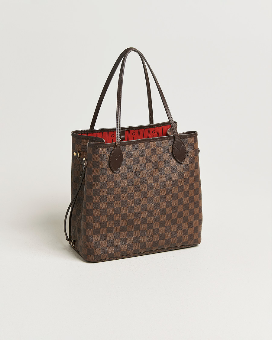 Uomini | Pre-Owned & Vintage Bags | Louis Vuitton Pre-Owned | Neverfull MM Damier Ebene