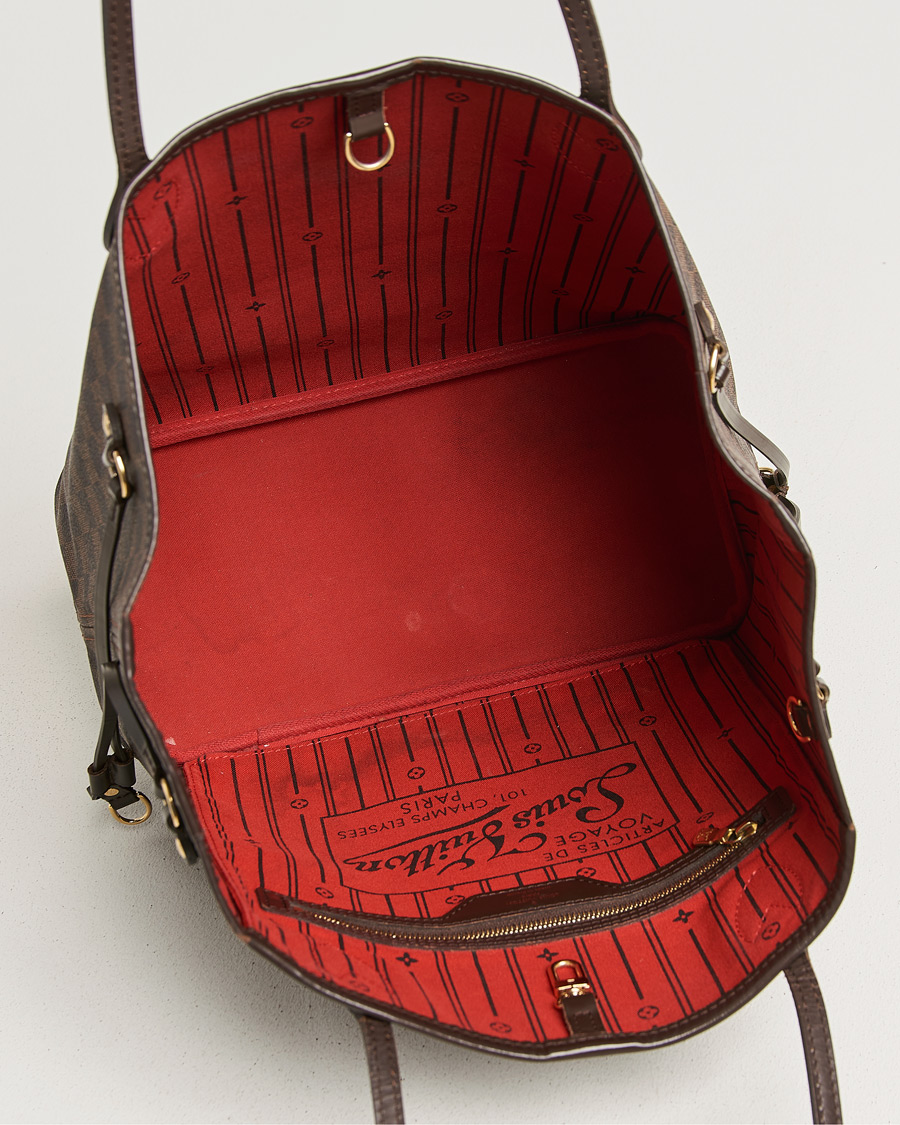 Uomini | Pre-Owned & Vintage Bags | Louis Vuitton Pre-Owned | Neverfull MM Damier Ebene