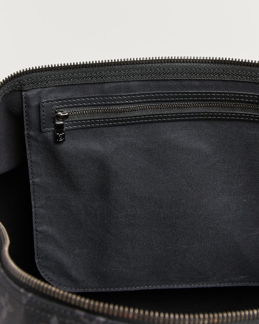 Uomini | Louis Vuitton Pre-Owned Keepall Bandouliére 55 Monogram Eclipse | Louis Vuitton Pre-Owned | Keepall Bandouliére 55 Monogram Eclipse