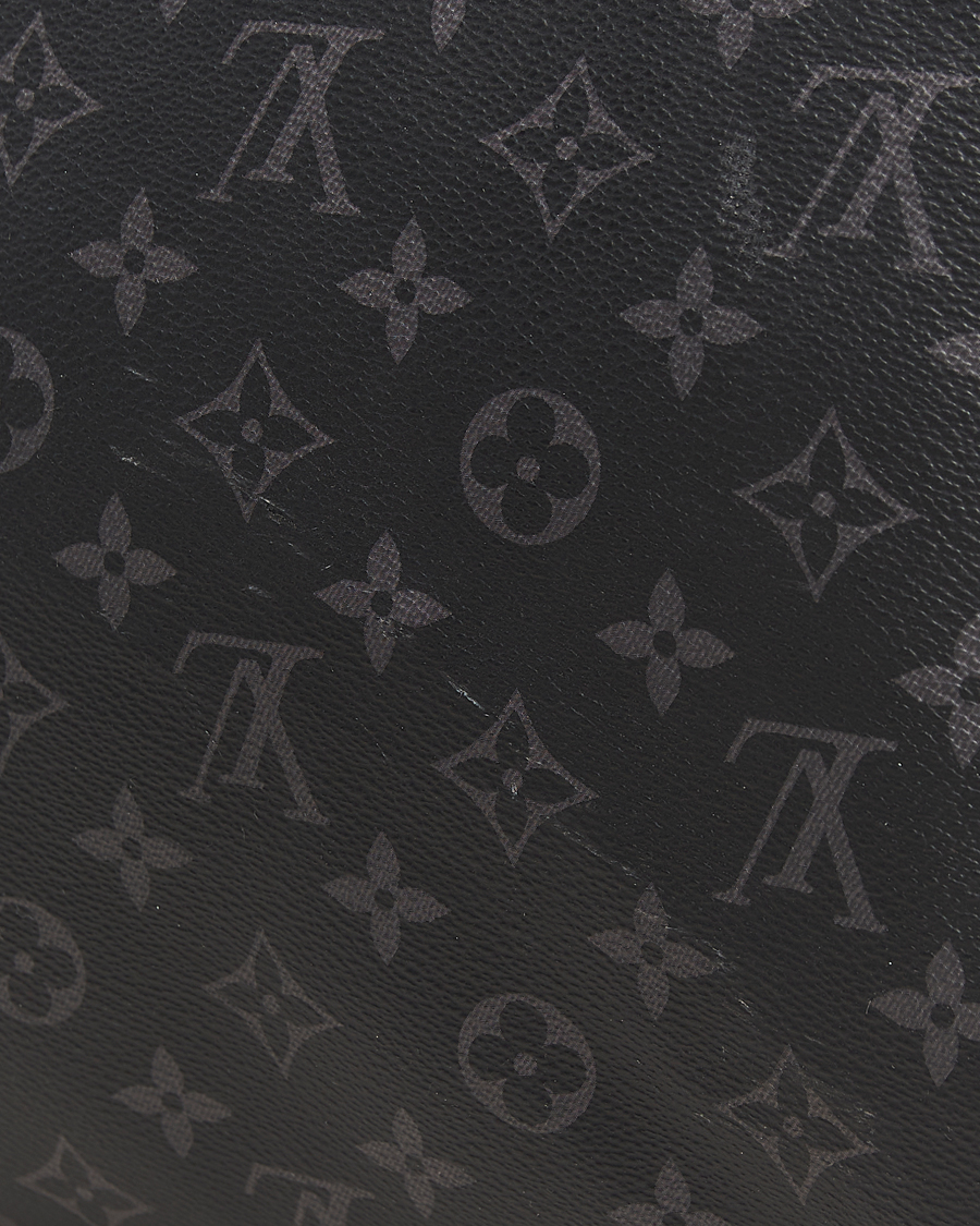 Uomini | Louis Vuitton Pre-Owned Keepall Bandouliére 55 Monogram Eclipse | Louis Vuitton Pre-Owned | Keepall Bandouliére 55 Monogram Eclipse