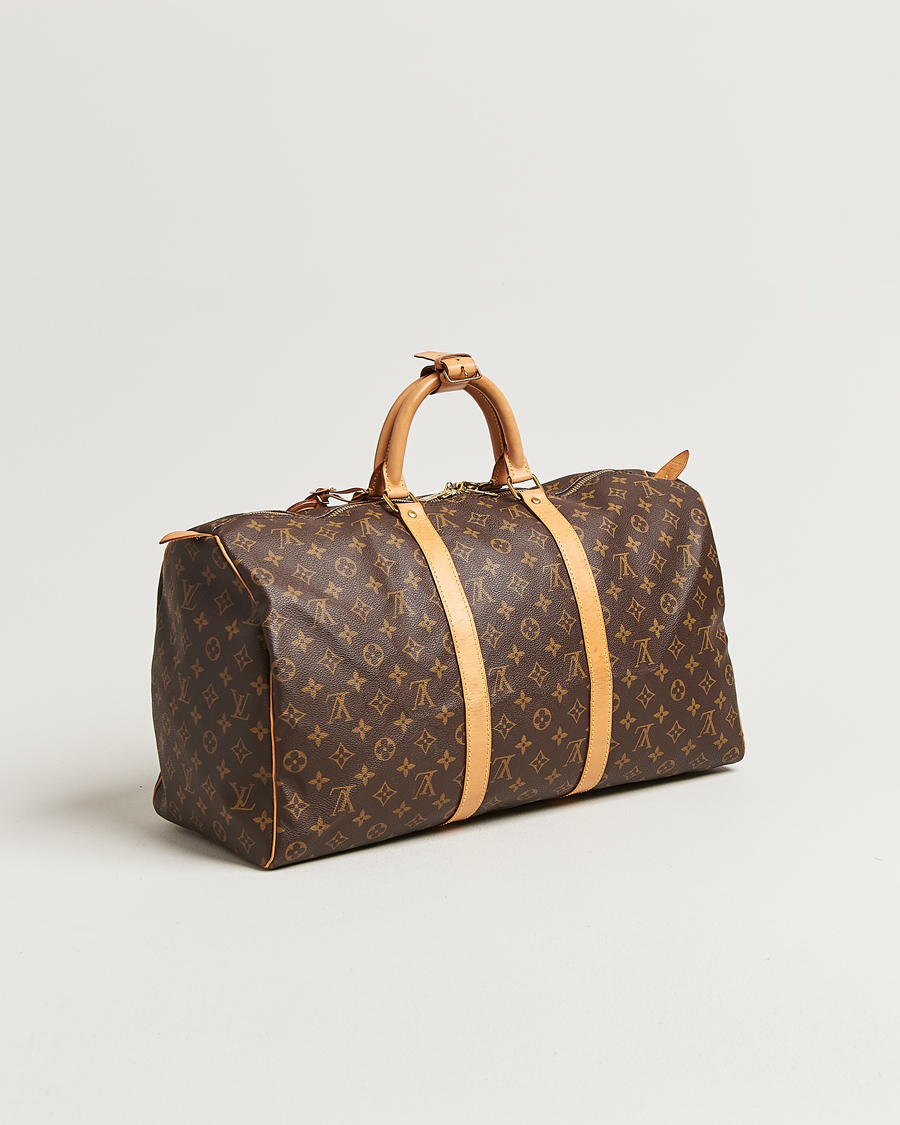 Uomini | Pre-Owned & Vintage Bags | Louis Vuitton Pre-Owned | Keepall 50 Monogram