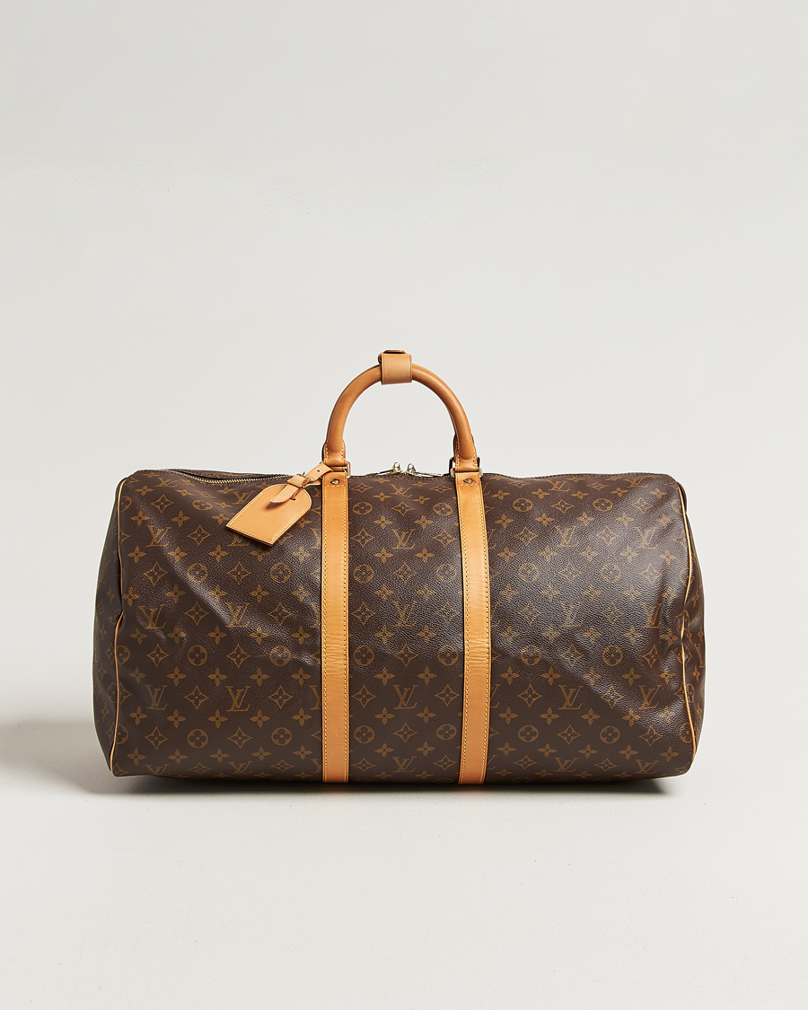 Uomini | Pre-Owned & Vintage Bags | Louis Vuitton Pre-Owned | Keepall 55 Monogram