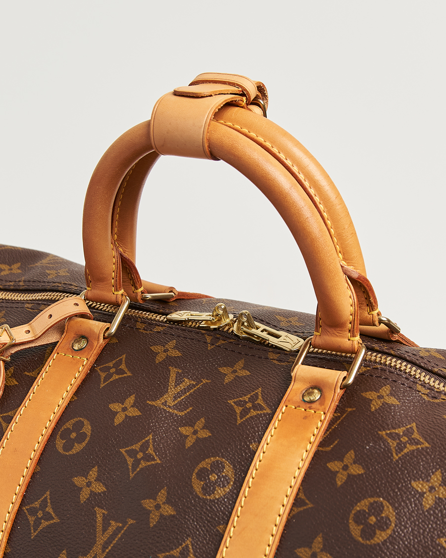 Uomini | Pre-Owned & Vintage Bags | Louis Vuitton Pre-Owned | Keepall 55 Monogram