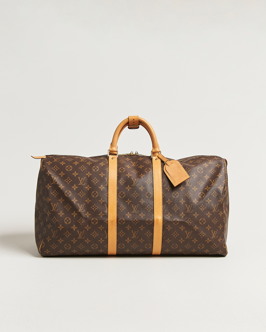 Uomini | Pre-Owned & Vintage Bags | Louis Vuitton Pre-Owned | Keepall 55 Monogram