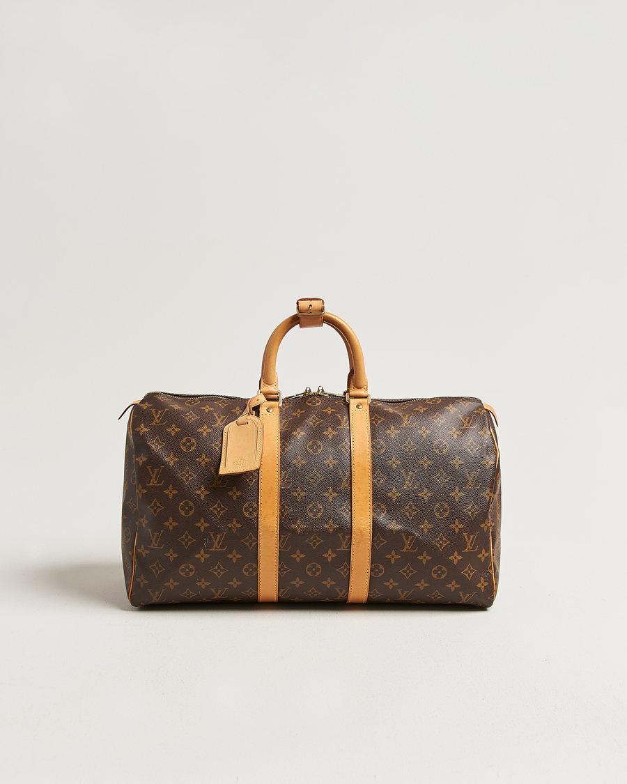 Uomini | Pre-Owned & Vintage Bags | Louis Vuitton Pre-Owned | Keepall 45 Monogram