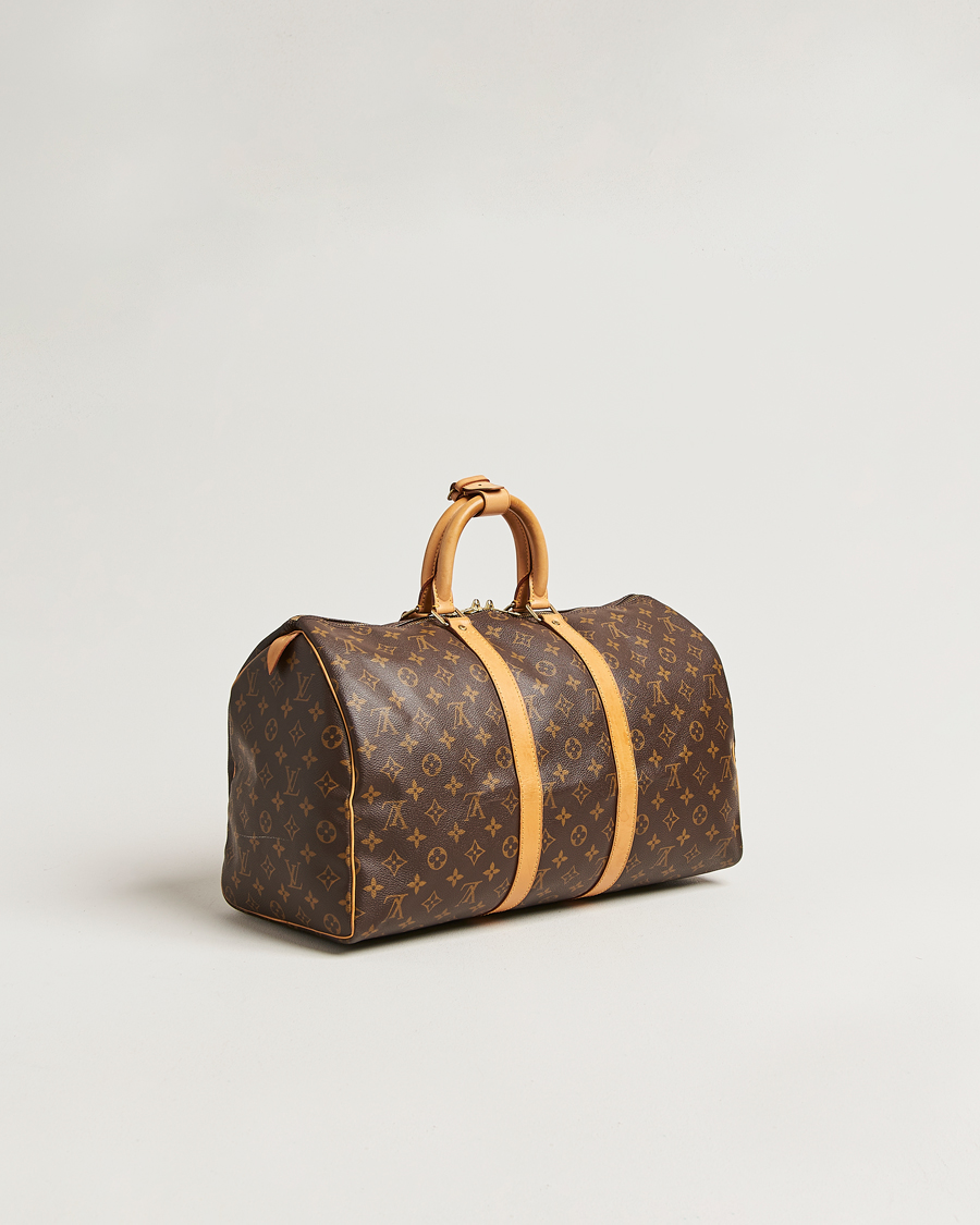 Uomini | Pre-Owned & Vintage Bags | Louis Vuitton Pre-Owned | Keepall 45 Monogram