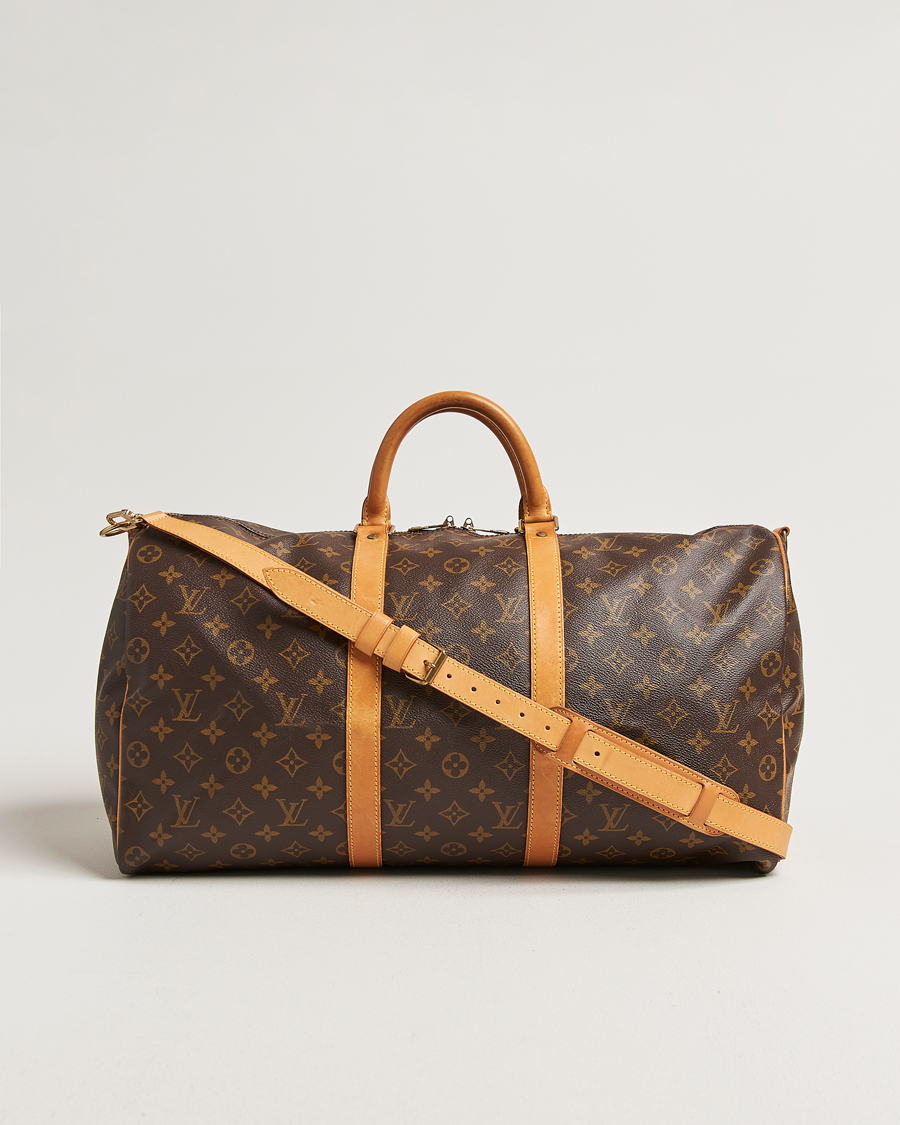 Uomini | Pre-Owned & Vintage Bags | Louis Vuitton Pre-Owned | Keepall Bandouliére 50 Monogram