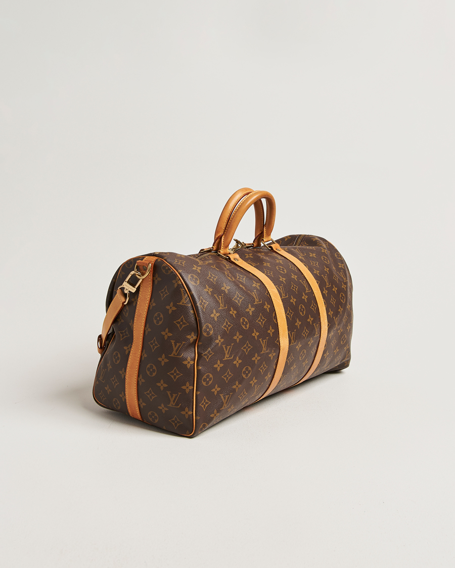 Uomini | Pre-Owned & Vintage Bags | Louis Vuitton Pre-Owned | Keepall Bandouliére 50 Monogram