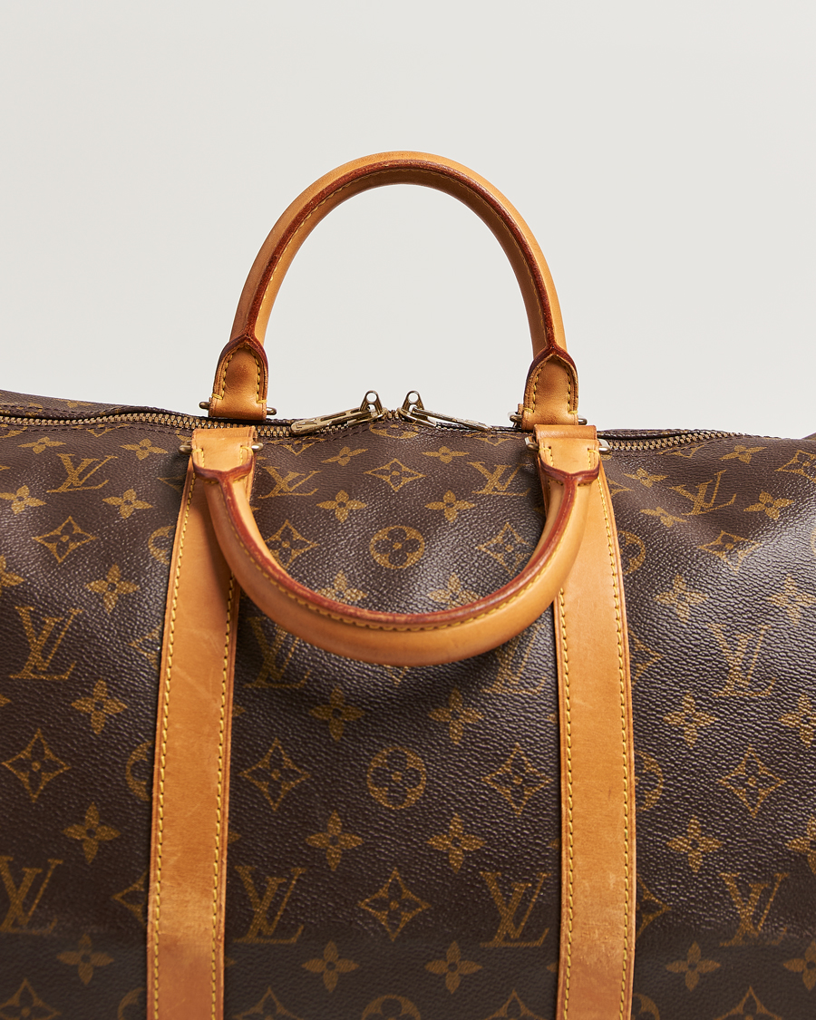 Uomini | Pre-Owned & Vintage Bags | Louis Vuitton Pre-Owned | Keepall Bandouliére 50 Monogram