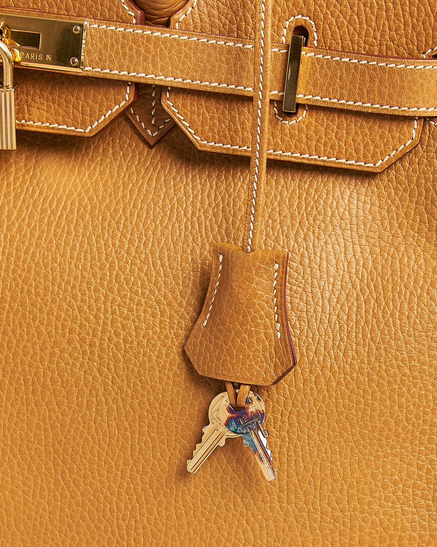 Uomini | Pre-Owned & Vintage Bags | Hermès Pre-Owned | Birkin 35 Ardennes Gold