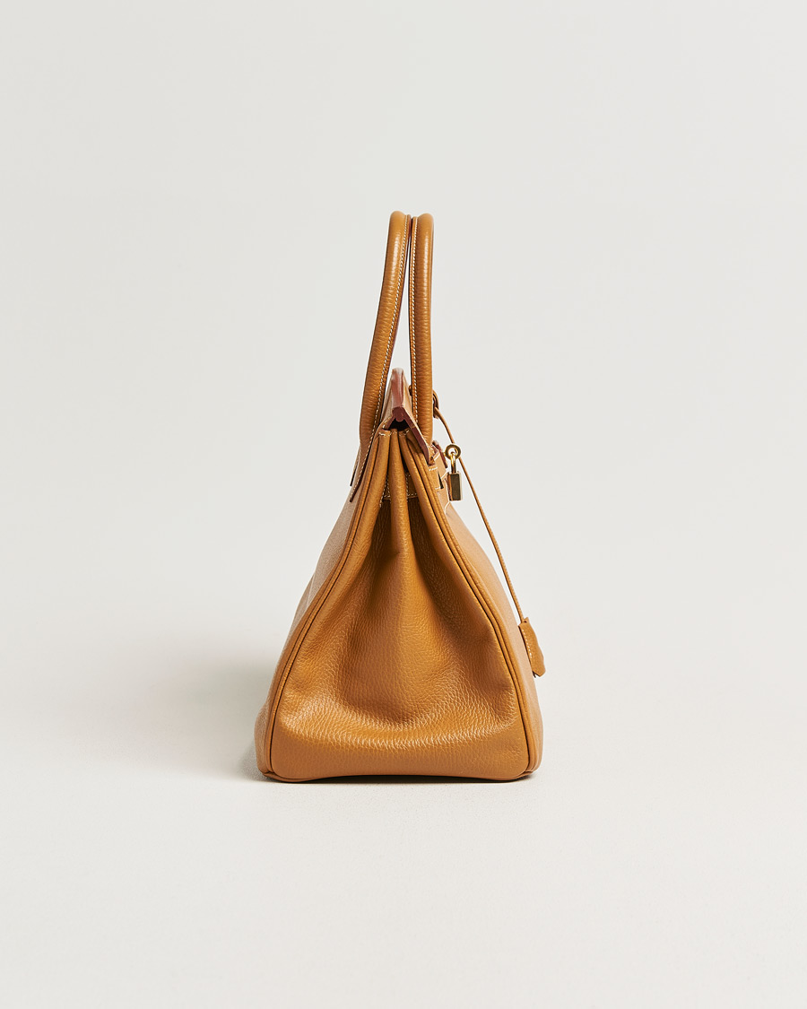 Uomini | Pre-Owned & Vintage Bags | Hermès Pre-Owned | Birkin 35 Ardennes Gold