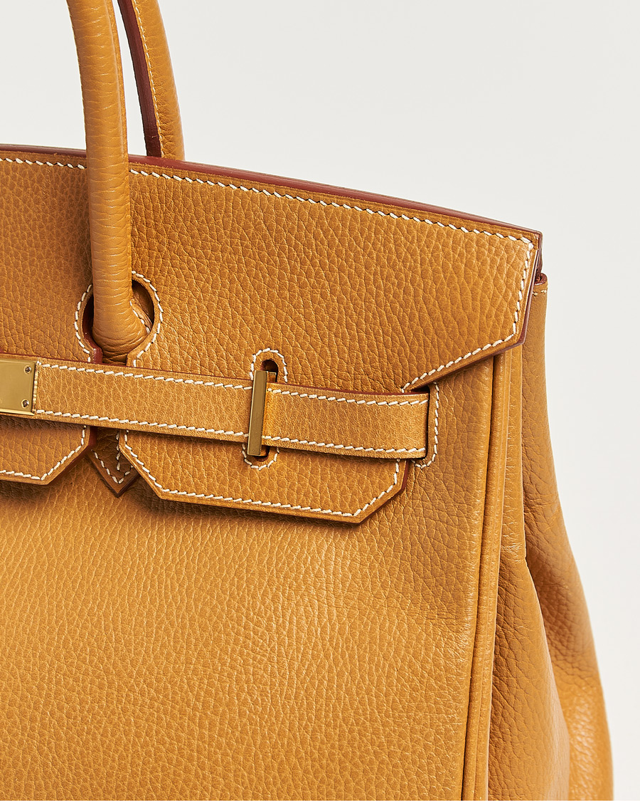 Uomini | Pre-Owned & Vintage Bags | Hermès Pre-Owned | Birkin 35 Ardennes Gold