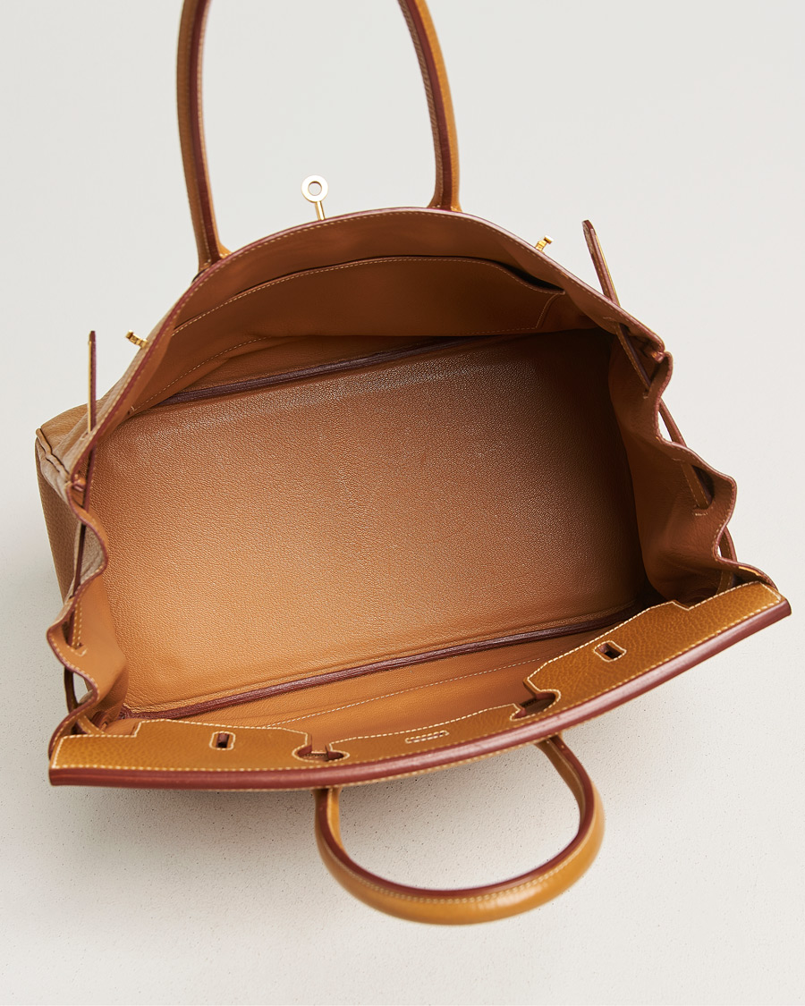 Uomini | Pre-Owned & Vintage Bags | Hermès Pre-Owned | Birkin 35 Ardennes Gold