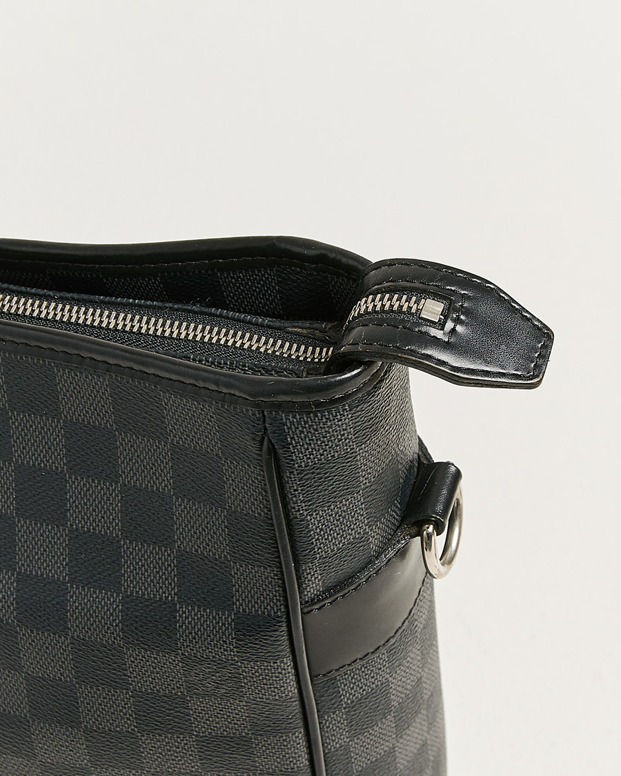 Uomini | Pre-Owned & Vintage Bags | Louis Vuitton Pre-Owned | Tadao Tote Bag Damier Graphite