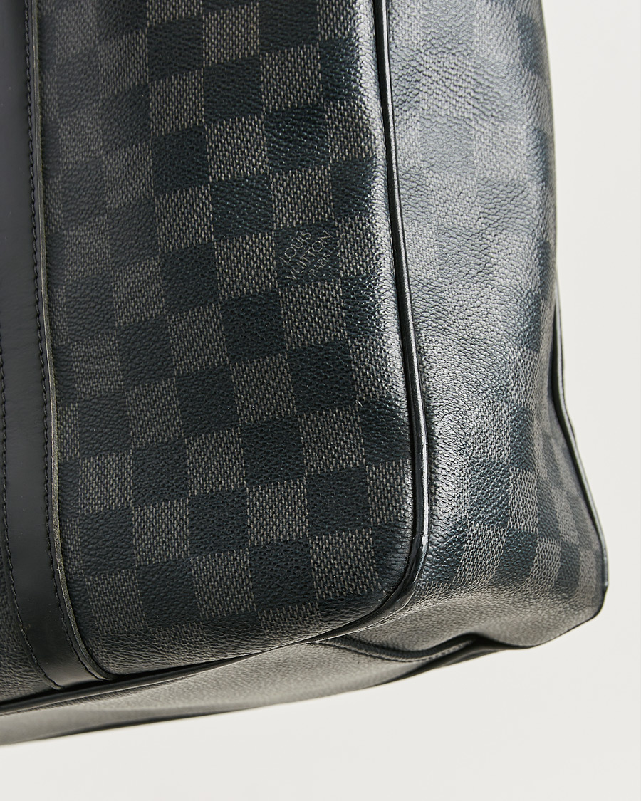Uomini | Pre-Owned & Vintage Bags | Louis Vuitton Pre-Owned | Tadao Tote Bag Damier Graphite