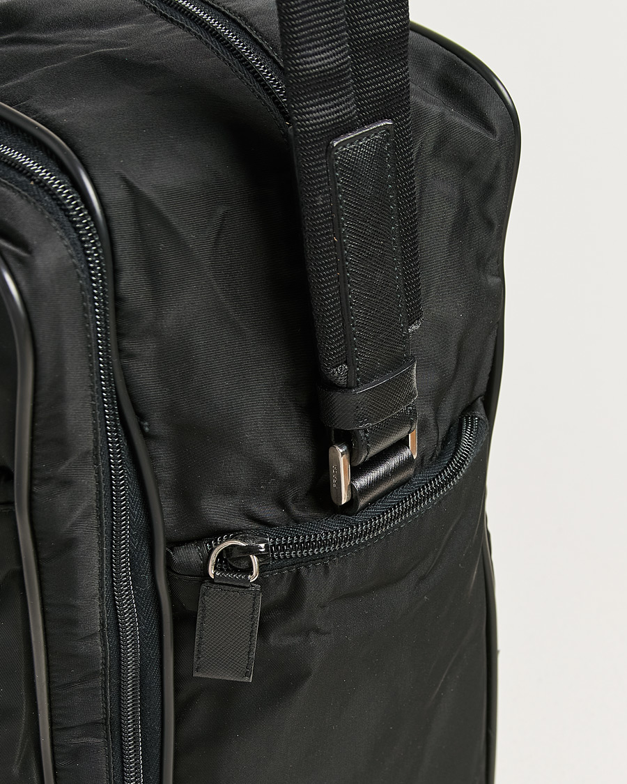 Uomini | Pre-Owned & Vintage Bags | Prada Pre-Owned | Tessuto Nylon Document Bag Black