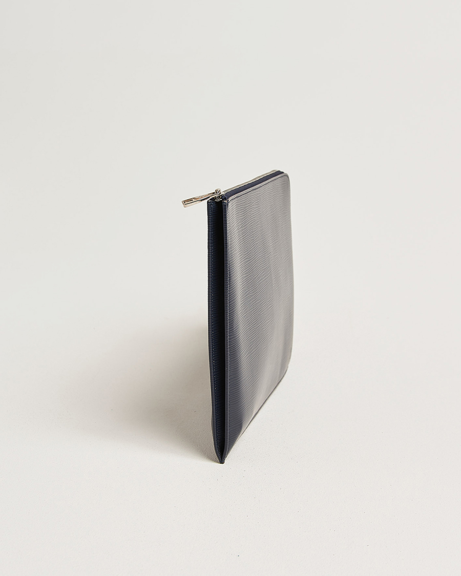 Uomini | Pre-Owned & Vintage Bags | Louis Vuitton Pre-Owned | Porte Documents Epi Leather Navy