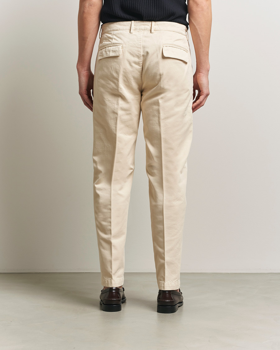 Uomini | Pantaloni | Massimo Alba | Ionio Cotton Trousers Light Beige