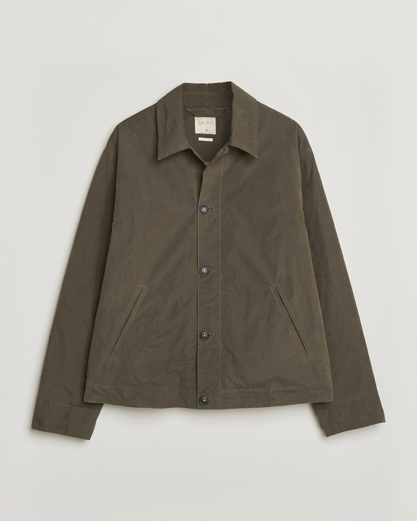 Uomini | Giacche | Massimo Alba | Lined Cotton Bomber Jacket Hunter