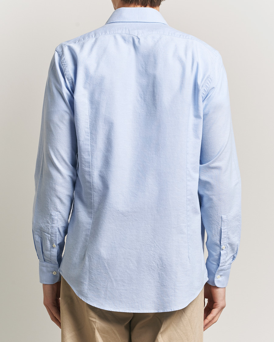 Uomini | Camicie | Massimo Alba | Genova Oxford Shirt Sky Blue