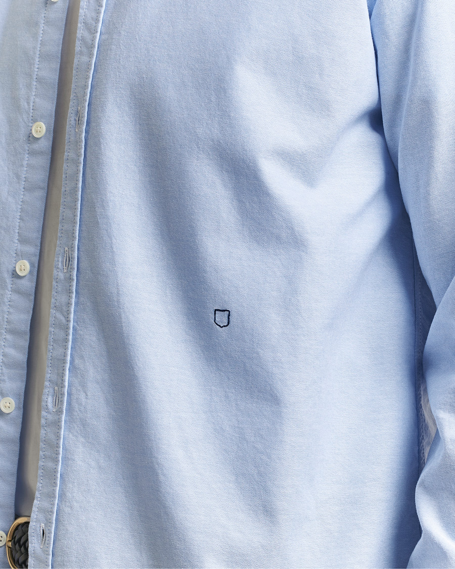Uomini | Camicie | Massimo Alba | Genova Oxford Shirt Sky Blue