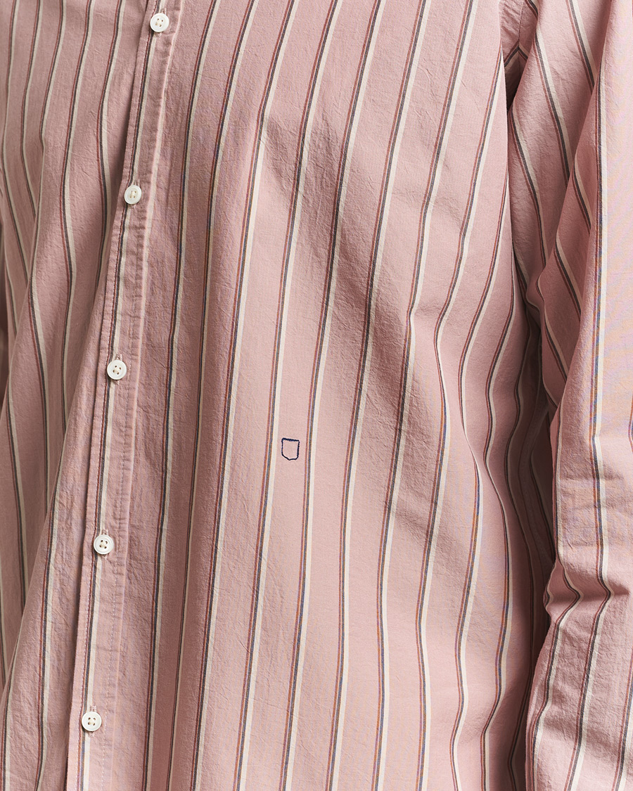 Uomini | Camicie | Massimo Alba | Genova Striped Shirt Old Rose