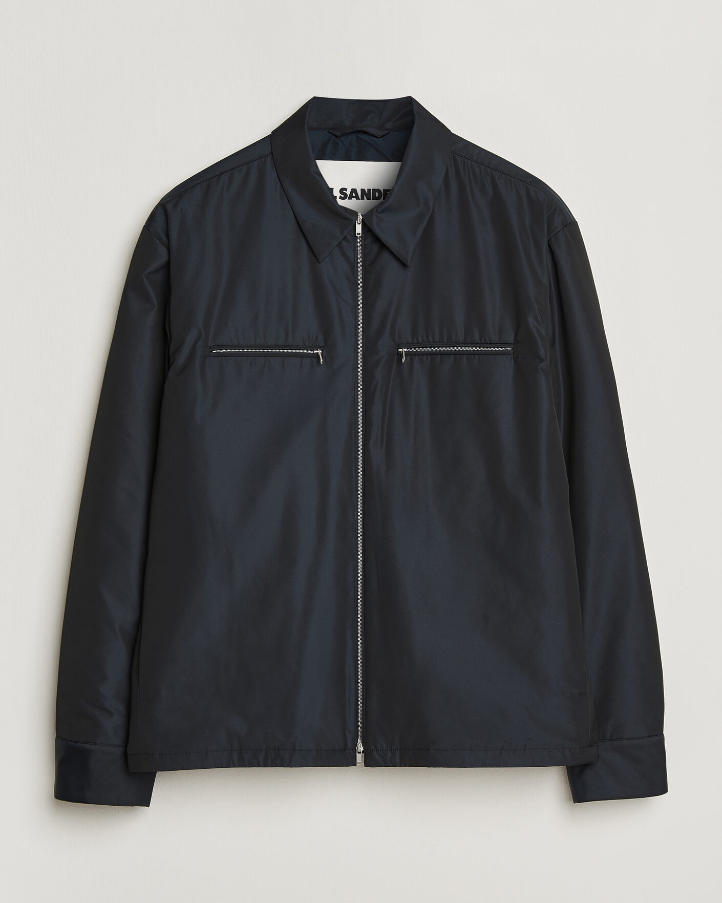 Uomini | Giacche | Jil Sander | Nylon Zip Jacket Navy