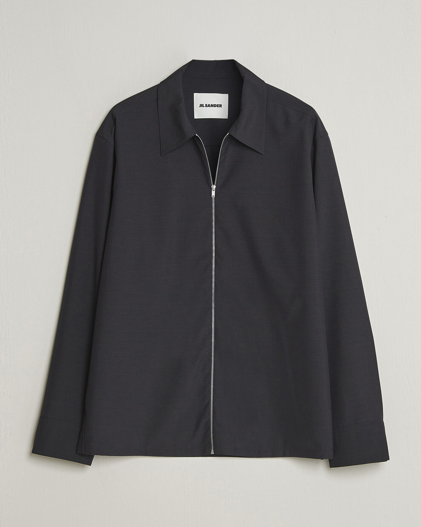 Uomini | Camicie | Jil Sander | Zip Shirt Blouson Navy