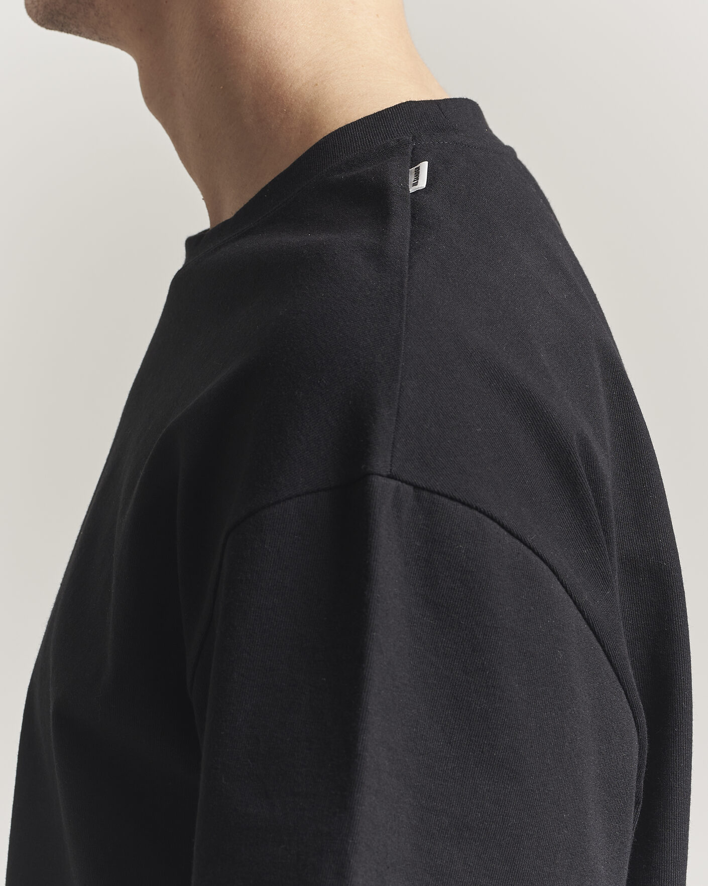 Uomini | T-shirt | Jil Sander | Long Sleeve T-Shirt Black