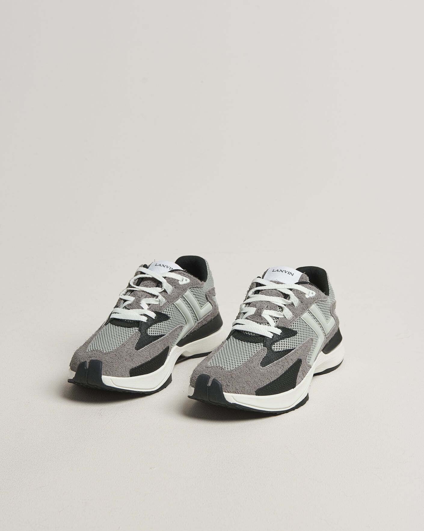 Uomini | Sneakers | Lanvin | JLA Running Sneakers Light Grey