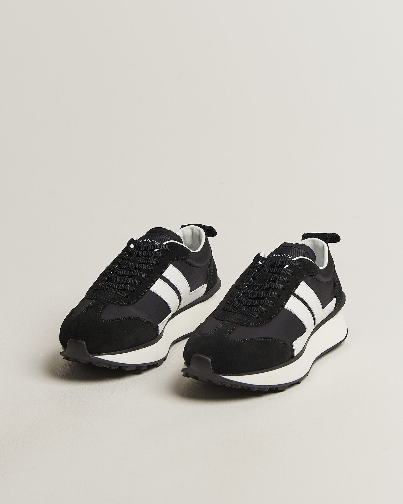 Uomini | Sneakers | Lanvin | Bumpr Running Sneakers Black/White