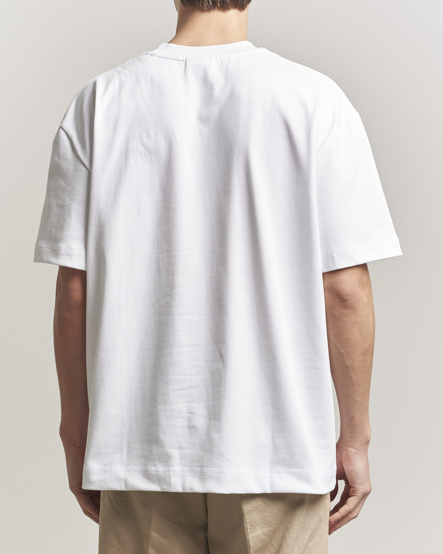 Uomini | T-shirt | LES DEUX | Carl Heavyweight T-Shirt White