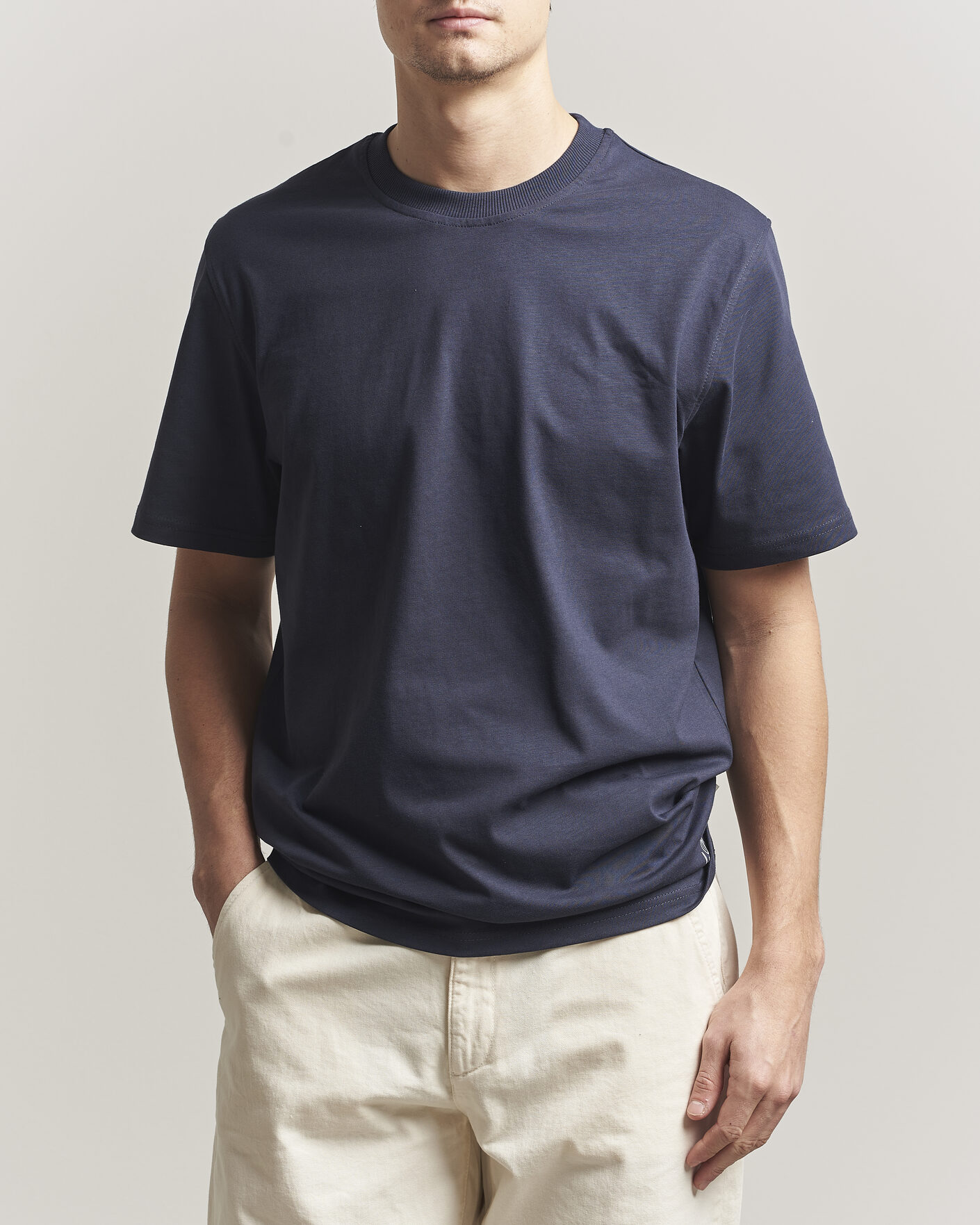 Uomini | T-shirt | LES DEUX | Ben Artist T-Shirt Navy
