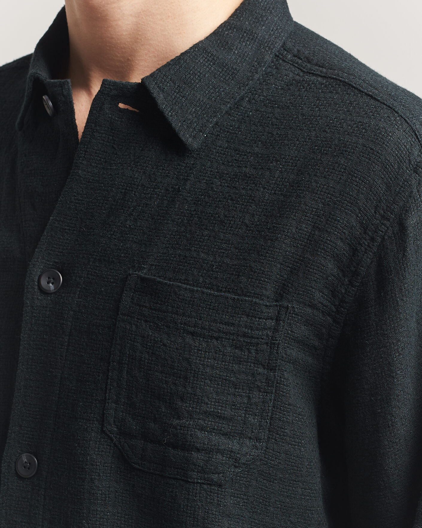 Uomini | Camicie | LES DEUX | Hamilton Overshirt Black